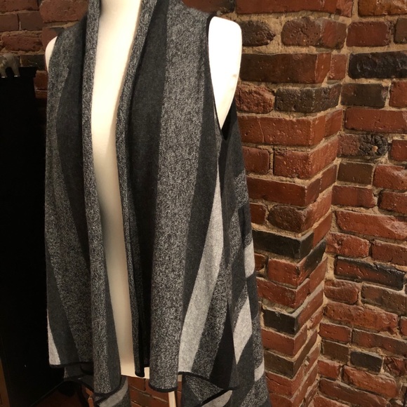 Cashmere Draped Vest - Picture 2 of 5